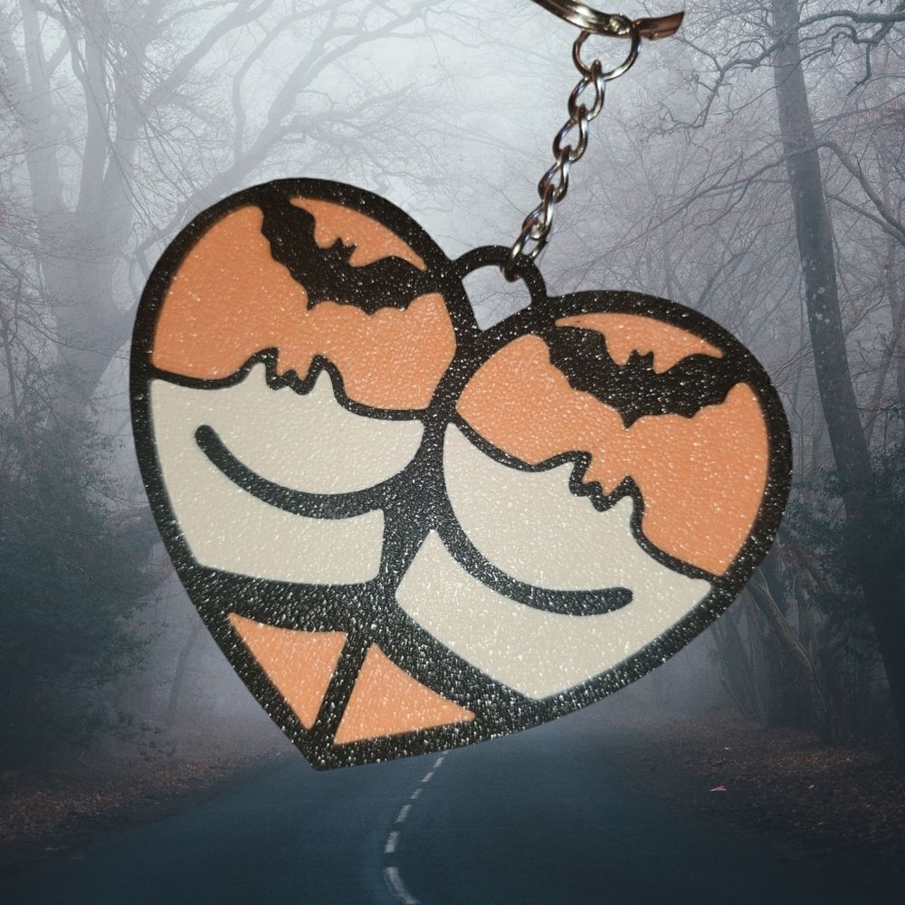 BAT BOOTY KEYCHAINS